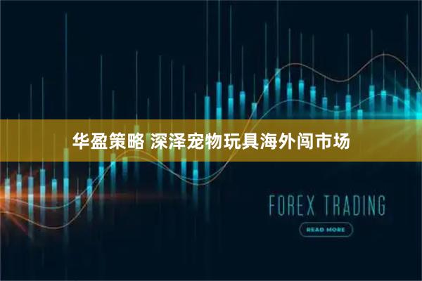 华盈策略 深泽宠物玩具海外闯市场